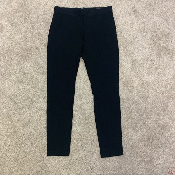 J. Crew black Pixie Leggings Pants Sz 8R stretchy - Picture 2 of 11